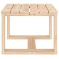 vidaXL Záhradný príručný stolík 40x38x28,5 cm masívna borovica
