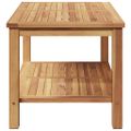 vidaXL Konferenčný stolík Hnedá 90 x 50 x 45 cm Husté teakové drevo
