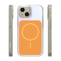 Obal Etteri Hidden Pearl pre iPhone 15 6,1" oranžový