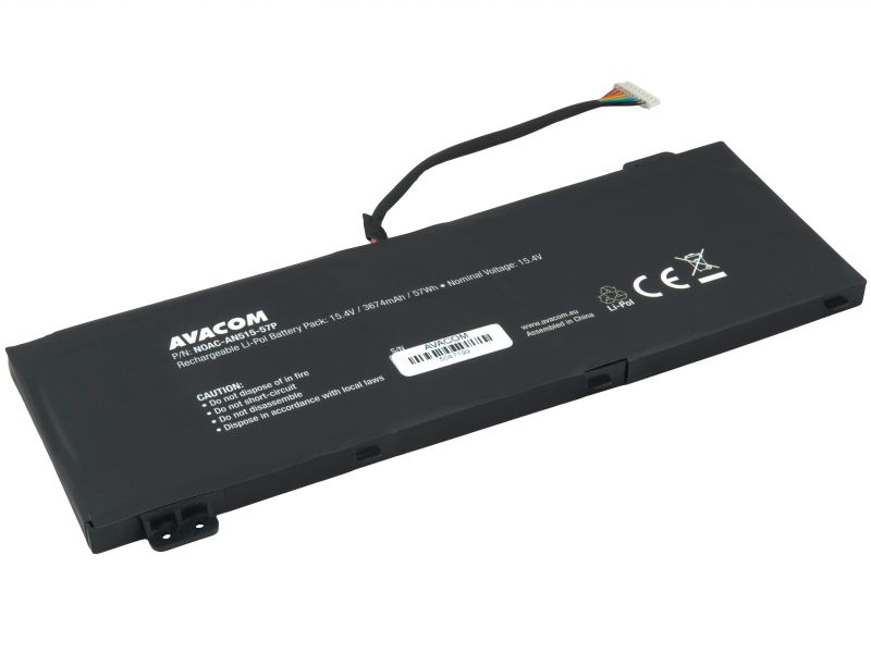 Batéria AVACOM pre Acer Nitro 5 AN515, Nitro 7 AN715 Li-Pol 15,4 V 3674mAh 57Wh
