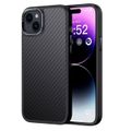 Puzdro Comma Kevlar Mag pre iPhone 15 Plus čierne