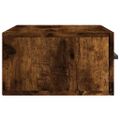 vidaXL Nástenné nočné stolíky 2 ks dymový dub 35x35x20 cm