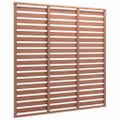 vidaXL Plotový panel WPC 180x180 cm hnedý