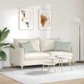 vidaXL Vankúše na pohovku 2 pcs Svetlosivá 60 x 40 cm