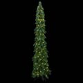 vidaXL Osvetlený umelý vianočný stromček so 100 LED 180 cm