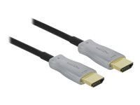 HDMI kábel - HDMI s kolíkmi (samec) na HDMI s kolíkmi (samec) - 15 m - optické vlákno - čierna - podporuje 4K, Active Optical Cable (AOC)