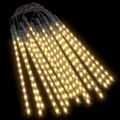 vidaXL Svetlá meteor 20ks 30 cm teplé biele 480 LED vnútorné vonkajšie