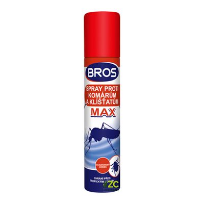 Sprej proti komárom a klíštiam BROS Max 90 ml