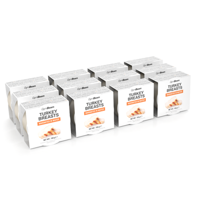 Morčacie prsia marinované vo vode - GymBeam, 12 x 155 g