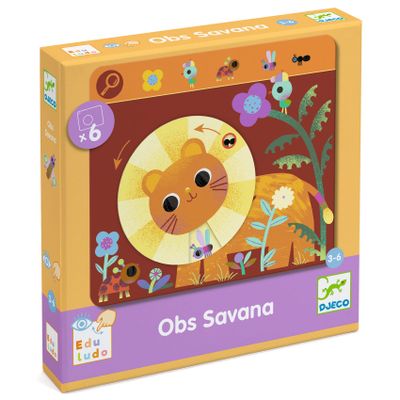 Prvá hľadacia hra Obs Savana