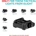 43X Mos Mount OLIGHT sliding rail mount for rail mount lights that are compatible with short builds