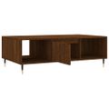 vidaXL Konferenčný stolík hnedý dub 104x60x35 cm kompozitné drevo