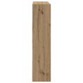 vidaXL skrinka na knihy/izbový prepážka Artisan Dub 105x24x102 cm