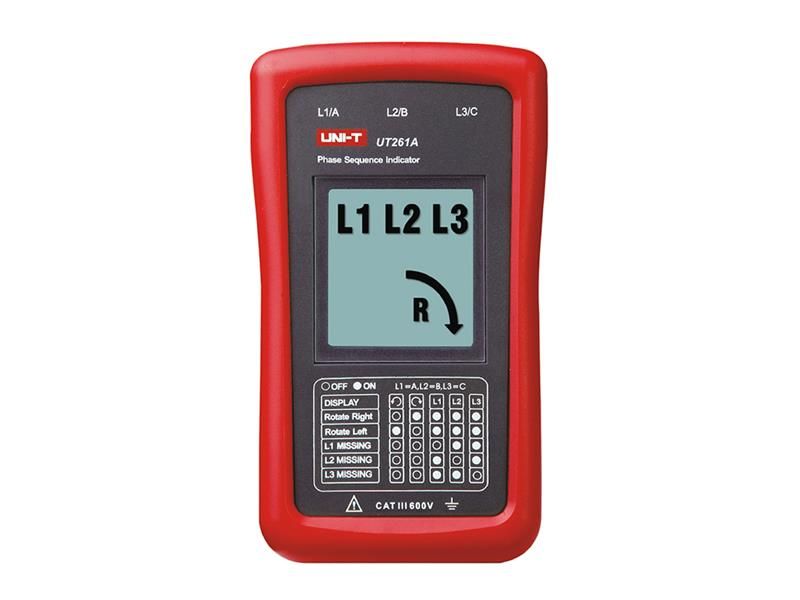 Tester otáčok fází a indikátor otáčok motora UNI-T UT261A