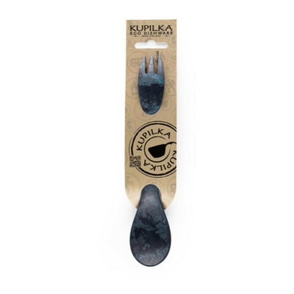 Kupilka S15K Spork Blue vidlička + lyžička 20,5 cm, modrá (3002015K)