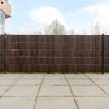 vidaXL Balkónové zásteny 5 ks hnedo-čierne 255x19 cm polyratan
