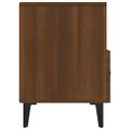 vidaXL TV skrinka hnedý dub 80x36x50 cm spracované drevo