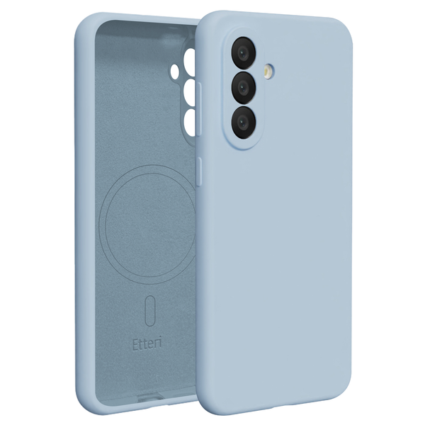 Obal Etteri Silicone Mag pre Samsung Galaxy A37 5G svetlomodrý
