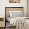 vidaXL Náhradné čelo postele, dub sonoma 80 cm, kompozitné drevo a oceľ