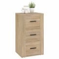vidaXL Komoda dub sonoma 40x33x70 cm spracované drevo