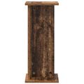vidaXL Stojan na rastliny 2 ks Staré drevo 25 x 25,5 x 60,5 cm