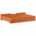 vidaXL Zásuvky pod posteľ 2 ks voskové 80x55x17 cm masívna borovica