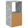 vidaXL Nočný stolík Betónová šedá 30,5 x 27 x 59,5 cm Kompozitné drevo