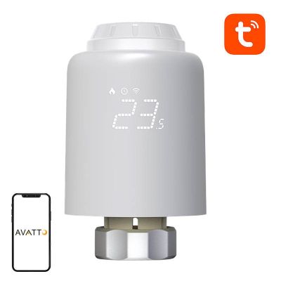 Inteligentný termostatický radiátorový ventil Avatto TRV07 Zigbee 3.0 TUYA