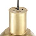 vidaXL Závesná lampa 25 W, mosadzná, okrúhla 28,5 cm E27
