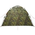 vidaXL Rybársky stan s rýchlym uvoľnením 4 osoba Svetlý camouflage
