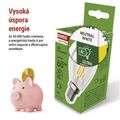 LED žiarovka Filament Mini Globe A CLASS/ E14 / 3,8 W (60 W) / 806 lm / neutrálna biela