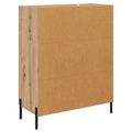 vidaXL Servírovacia skriňa Remeselný dub 69,5 x 34 x 90 cm