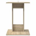 vidaXL Bočný stôl Sonoma dub 45 x 40 x 62,5 cm Kompozitné drevo