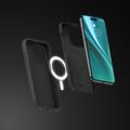 Etteri Silicone Mag puzdro pre iPhone 15 Pro Max 6,7" čierne