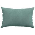 vidaXL Vankúše na pohovku 2 pcs Morská zelená 60 x 40 cm