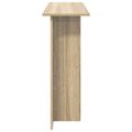 vidaXL Konzolový stôl Dub sonoma 100 x 30 x 75 cm Kompozitné drevo