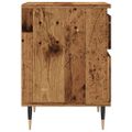 vidaXL Nočné stolíky 2 ks staré drevo 40x35x50 cm kompozitné drevo
