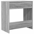 vidaXL Stôl Sivý Sonoma Kompozitné drevo 77,5 x 43 x 79 cm
