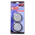 Svetlá denného svietenia kulatá 18 LED/12V