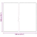 vidaXL Priehľadná plachta s okami 10x12 m Polyetylén