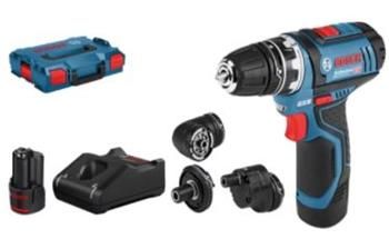 Bosch GSR 12V-15 FC Set, Vrtací šroubovák FlexiClick