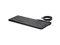 Klávesnica - viac zariadení - 65% - kompaktná - podsvietená - USB - QWERTY - Medzinárodná angličtina - čierna