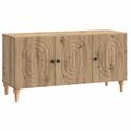 vidaXL TV skrinka 99 x 34,5 x 50 cm Dub artisan Kompozitné drevo