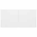 vidaXL Závesné TV skrinky 2 ks biele 60x30x30 cm