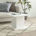 vidaXL Konferenčný stolík, biely 55,5x55,5x40 cm, kompozitné drevo