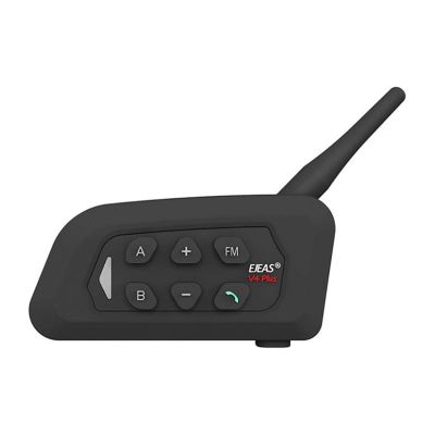 Interkom EJEAS V4 Plus pre motocyklistov pre až 4 účastníkov