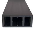 vidaXL Lišta pod palubovku 6 ks čierna 170x8,5x4,5 cm WPC