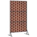 vidaXL Záves na zabezpečenie súkromia 100 x 50 x 180 cm Hrdzavý
