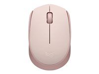 Myš - pre pravákov a ľavákov - optická - 3 tlačidlá - bezdrôtová - 2.4 GHz - bezdrôtový prijímač USB - ružová