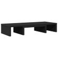 vidaXL Stojan na monitor čierny 60x24x10,5cm kompozitné drevo
